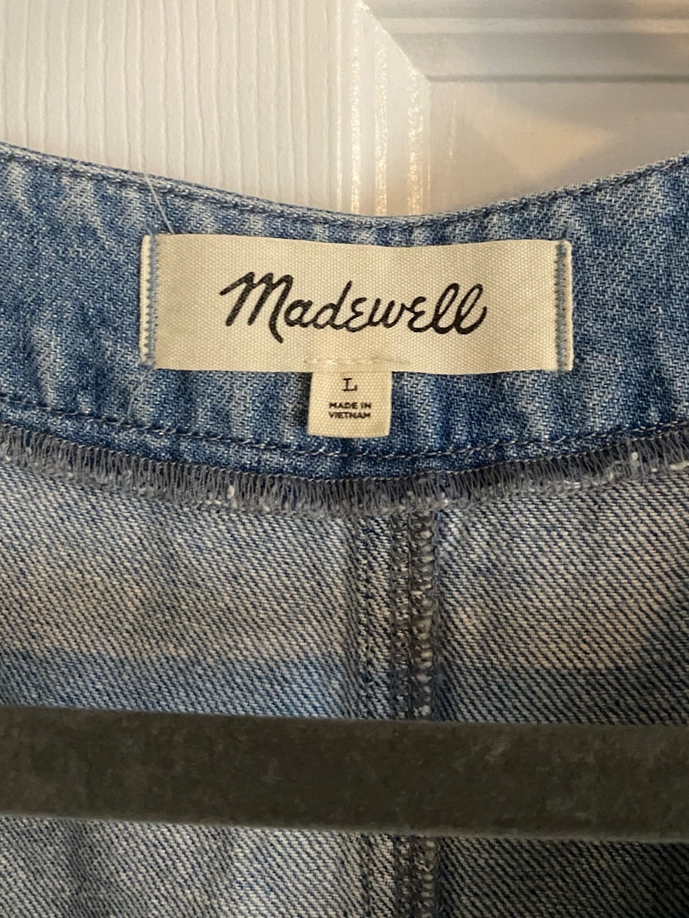 Madewell Denim Short-Sleeve Shift Dress - Picture 2 of 3